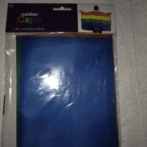 Rainbow Cape - Blue, Green, Yellow, Orange, Red